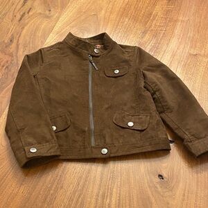 Baby Gap faux suede girls jacket size 5